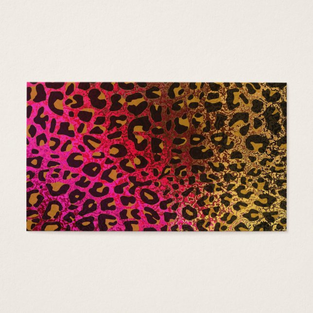 Cool Leopard print skin bright rough background (Front)