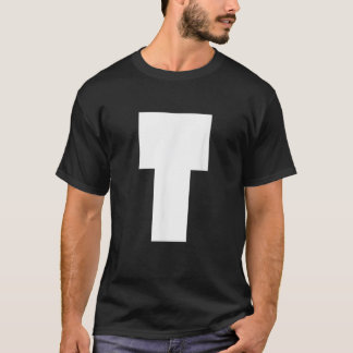 Cool Letter T for Theodore Costume T shirt