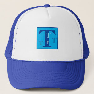 Cool Letter "T" (personalized)   T-Shirt Trucker Hat
