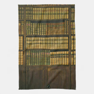 Cool librarian gift kitchen towel