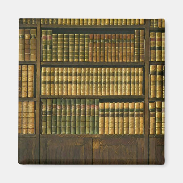 Cool librarian gift magnet (Front)