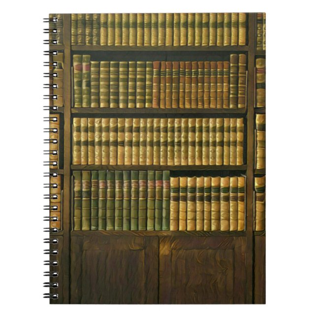 Cool librarian gift notebook (Front)