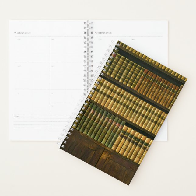 Cool librarian gift planner (Display)