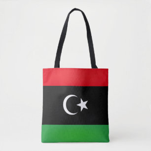 Cool Libya Flag Fashion Tote Bag