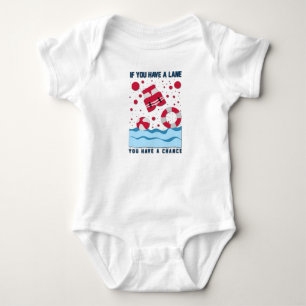 Cool Lifeguard Design - If You Have A Lane Baby Bodysuit