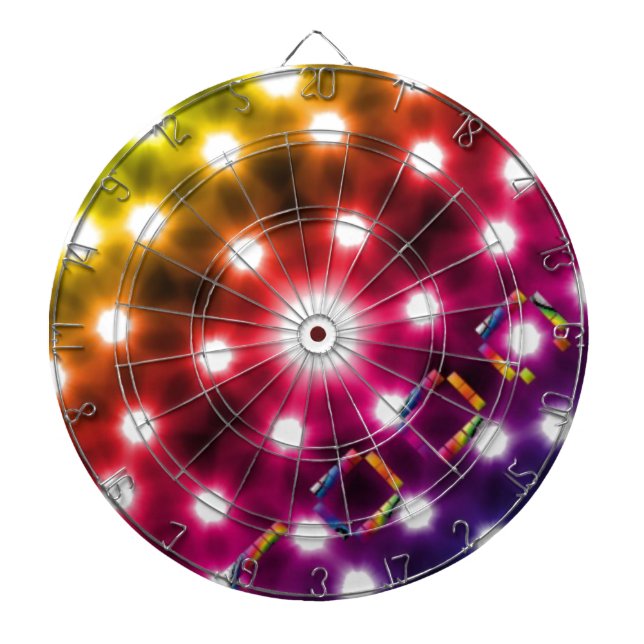 Cool Lights Dartboard (Front)