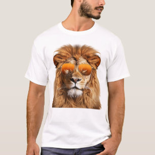 Cool Lion – Sunglasses Jungle Vibes T-Shirt