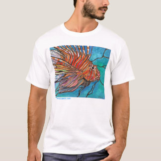 Cool Lionfish Tropical Fish Turkeyfish t-shirt ART