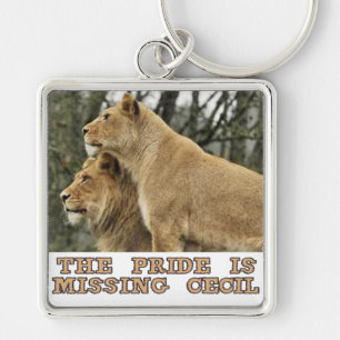cool Lions designs Keychain