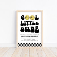 Cool Little Dude | Poster d'Affiche de bienvenue B