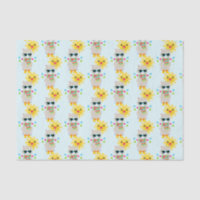 Cool Llama and Smiling Kawaii Sun