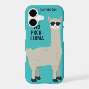 Cool Llama custom name & colour phone cases