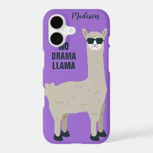 Cool Llama custom name & colour phone cases