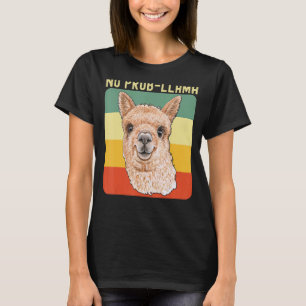 Cool Llama For Men Women No Prob Llama Alpaca Farm T-Shirt