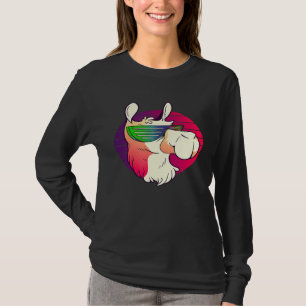 Cool Llama Retro Lama Alpaca Animal Cute Drama T-Shirt