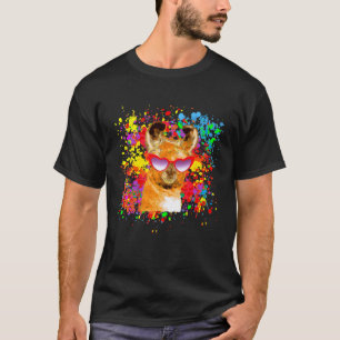 Cool Llama sun glasses humour latin animals Peru T-Shirt