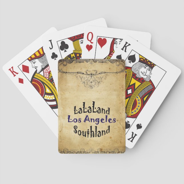 Cool Los Angeles Playing Cards! Cards (Back)
