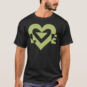 Cool Love Graphic, Sage Green T-Shirt