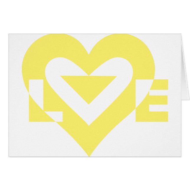 Cool Love Graphic, Yellow (Front Horizontal)