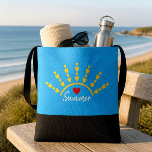 Cool Love (Heart) Summer Tote Bag