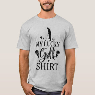 Cool lucky golf word art T-Shirt