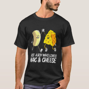 Cool Mac & Cheese For Boys Kids Baked Cheesy Macar T-Shirt