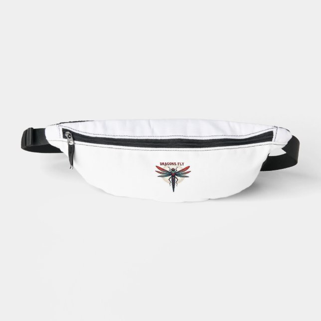 Cool Machined Steampunk Dragonfly - Dragons Fly -  Fanny Pack (Front)