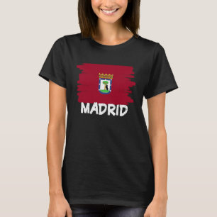 Cool Madrid Flag T-Shirt