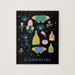 Cool Magic Potion Apothecary Alchemy Personalized Jigsaw Puzzle<br><div class="desc">Cool Magic Potion Apothecary Pattern Personalized jigsaw puzzle</div>