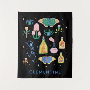 Cool Magic Potion Apothecary Alchemy Personalized Tapestry