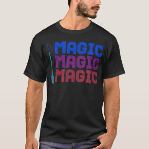 Cool Magic Wand Sorcerer Equipment Sorcerer Player T-Shirt