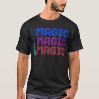 Cool Magic Wand Sorcerer Equipment Sorcerer Player T-Shirt