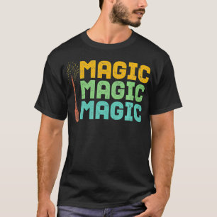 Cool Magic Wand Sorcerer Equipment Sorcerer Player T-Shirt