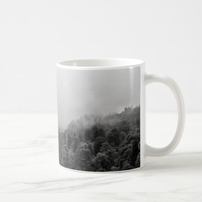 Cool, magical foggy nature coffee mug (Right)