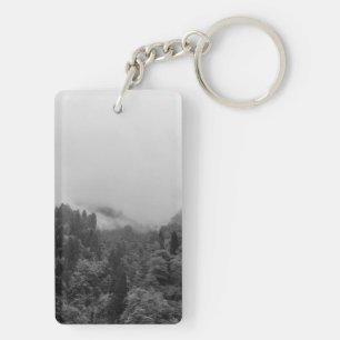 Cool, magical foggy nature keychain