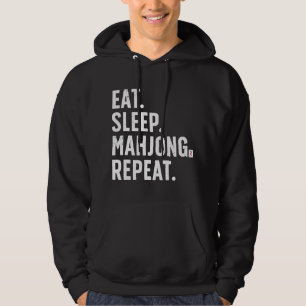 Cool Mahjong For Men Women Strategy Tile Game Mahj Hoodie