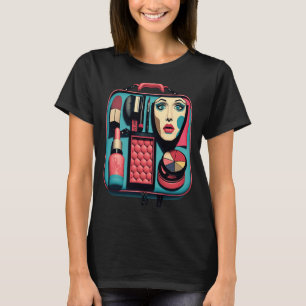 Cool Makeup Artist Pop Makeup Kit Mom 1 T-Shirt