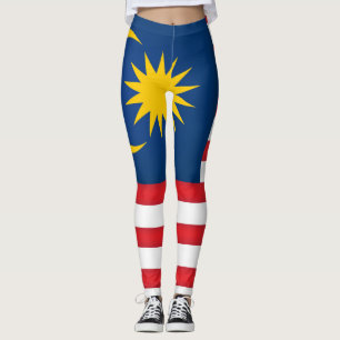 Cool Malaysia Flag Fashion Leggings