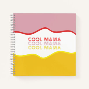 'Cool Mama' retro vibes Notebook