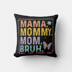 Cool Mama Throw Pillow