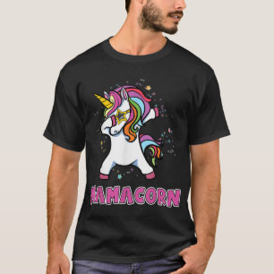 Cool Mamacorn Unicorn Costume for Mom Mother's Day T-Shirt