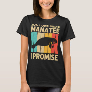Cool Manatee For Men Women Sea Cow Save The Manate T-Shirt