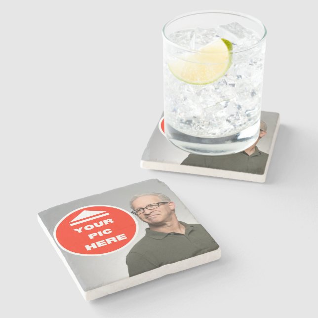 Cool! Marble Coaster - Personalized (Side)