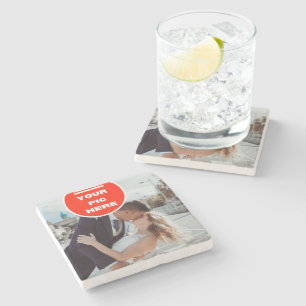 Cool! Marble Coaster - Personalized