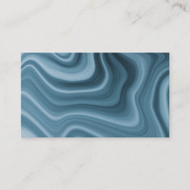 Cool Marble Pattern Business Card (Front)