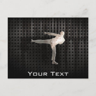 Cool Martial Arts Postcard