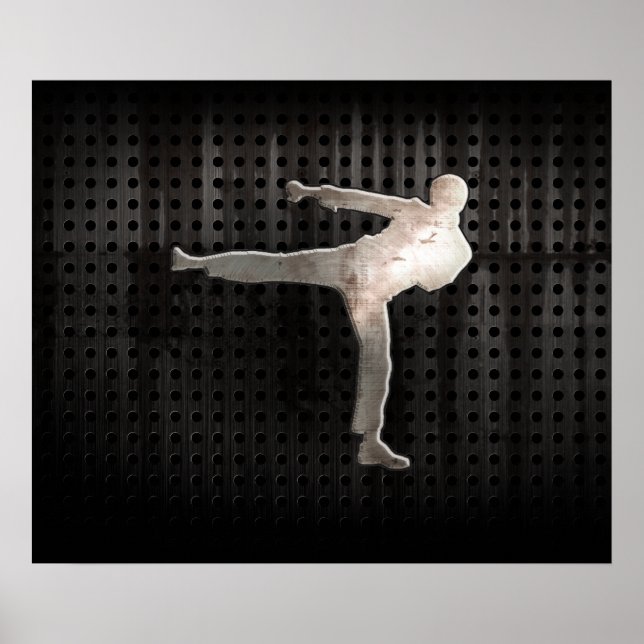 Cool Martial Arts Poster (Front)