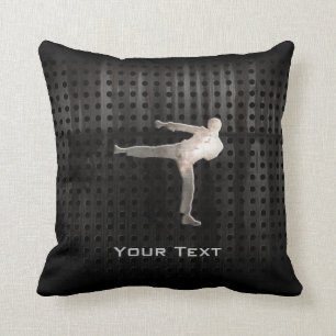 Cool Martial Arts Throw Pillow