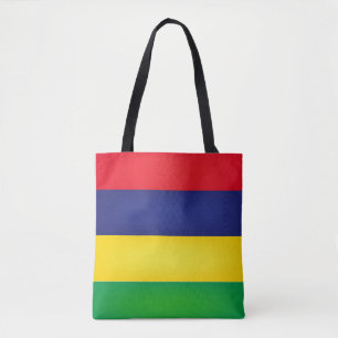 Cool Mauritius Flag Fashion Tote Bag