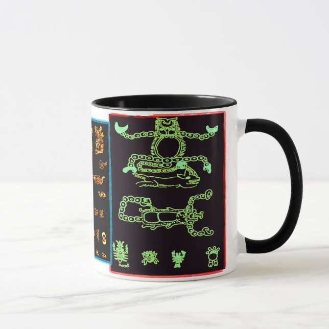 Cool Mayan Designs Mug (Right)
